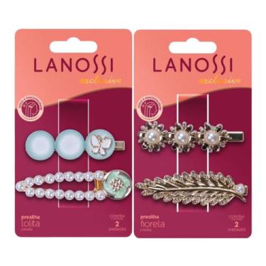 Imagem de Kit Presilhas de Cabelo Lanossi Florela e Lolita