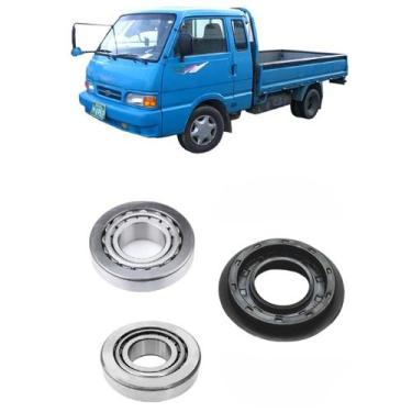 Imagem de Rolamentos Pinhão Diferencial Kia Bongo 1997 até 2004 Kit - AD Parts