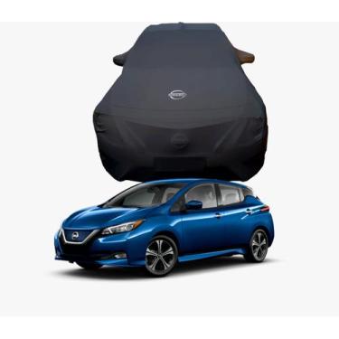 Imagem de Capa de Carro Nissan Leaf Tecido  Lycra Premium - Cadilhe Capas, Preto