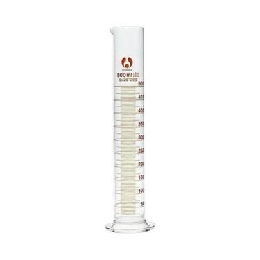 Imagem de Conjunto De Cilindros De Medição De Laboratório 5ml-500ml Em Vidro Gro