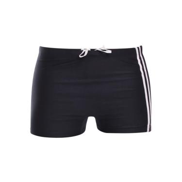 Imagem de Sunga Boxer Masculina Box Praia Piscina Verão Forrada Vih Triny Preto-Masculino