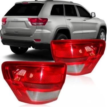 Imagem de Par Lanterna Grand Cherokee 2011 2012 2013 Traseira - SP ACESSÓRIOS