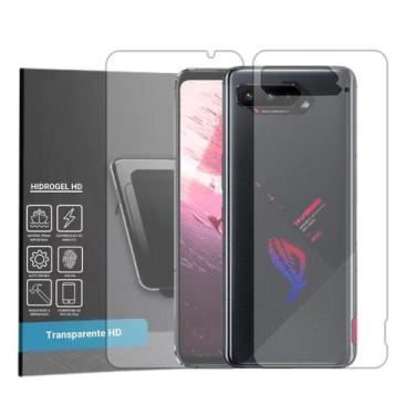 Imagem de Película Hidrogel HD Frente e Verso Para Asus Rog Phone 5s - Global Re