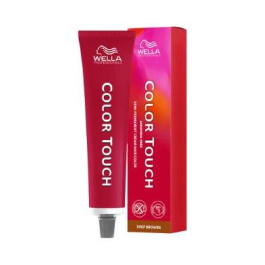 Imagem de Tonalizante Wella Color Touch Deep Browns 7.7 Loiro Médio Marrom - Wel