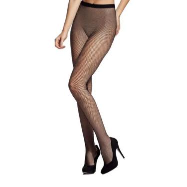 Imagem de Meia Calça Feminina Arrastão Fio 40 Trifil X06537, Preto, UN