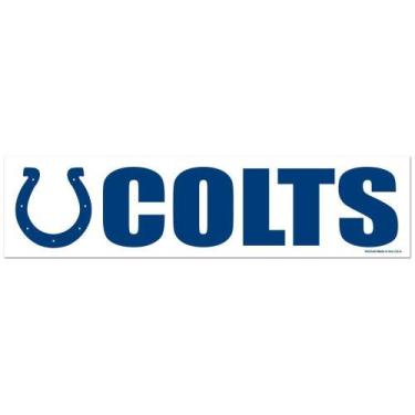 Imagem de Adesivo Faixa Bumper Strip 30x7,5 Indianapolis Colts - Wincraft