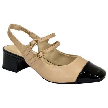 Imagem de Sapato Bebecê Slingback Boneca T6418-322 Nude, Nude, 37