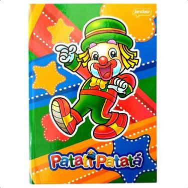 Imagem de Caderno Brochurão Capa Dura Patati Patata 96 Folhas Jandaia - Tilibra