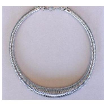 Imagem de Choker Mini Mola - Maria Pinho, Prata