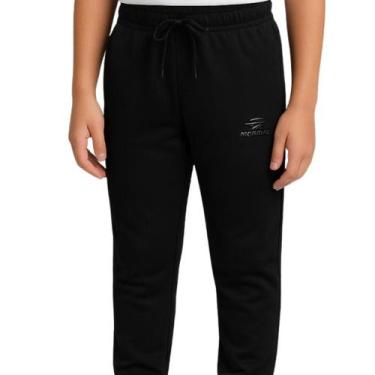 Imagem de Calça Infantil Menino Mormaii 25043 Interlock, Preto, 06