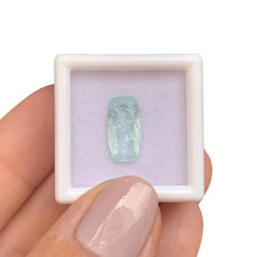 Imagem de Turmalina Paraíba Cushion Retangular 2,17ct - SP GEMAS