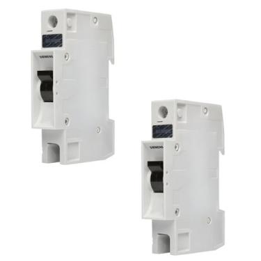 Imagem de Minidisjuntor Unipolar 40 Amperes Curva C 3kA Siemens