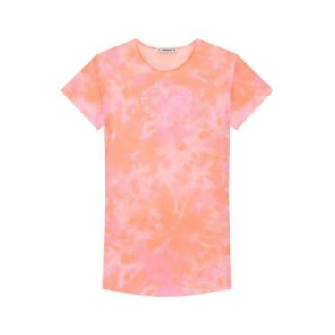 Imagem de Blusa Infantil Saída De Praia Roupa Banho Tela Sublimada Manga Curta P