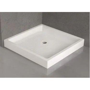 Imagem de Piso box para banheiro 70 x 70 x 5 branco  - JA FiberGlass