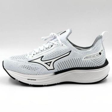 Imagem de Tênis Mizuno Esportivo Corrida Cool Ride 3 Masculino, 41, Branco