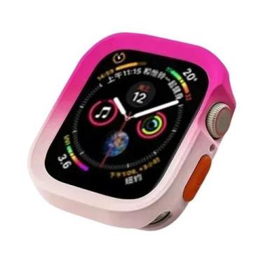 Imagem de Capa De Silicone Macia Para Apple Watch Series 7 6 5 4 3 2 1, Capa De 
