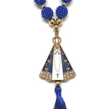 Imagem de Kit C2 Enfeite Nossa Senhora Aparecida Decoração P Carro - SANTISSIMA