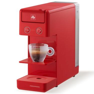 Imagem de Maquina de Cafe Capsula Illy Y3.3 Plastico Vermelho Reservatorio 0,8L 110V