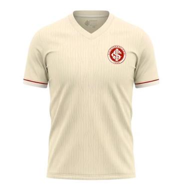 Imagem de Camiseta Internacional Masculina Lendária Licenciada -, Bege, p