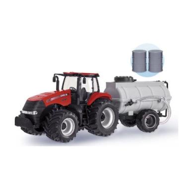 Imagem de Brinquedo Trator Coleção Magnum 340 Tanque Case Agriculture Graneleiro
