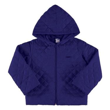 Imagem de Jaqueta Infantil Marlan Puffer Matelassê Capuz Menina