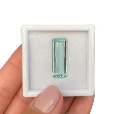 Imagem de Água Marinha Baguete Retangular 8,21ct - SP GEMAS