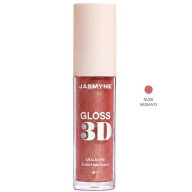 Imagem de Gloss Labial 3D Jasmyne Ultra Brilho 4ml Ref.: J0133, Nude Radiante