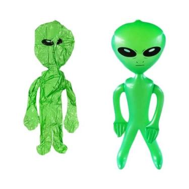Imagem de Brinquedo Inflável Alienígena De 33 E 63 Polegadas Para Presentes De F