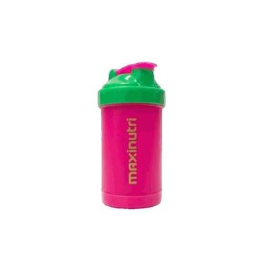 Imagem de Coqueteleira (500ml) - Cor: Rosa Tampa Verde - MaxiNutri