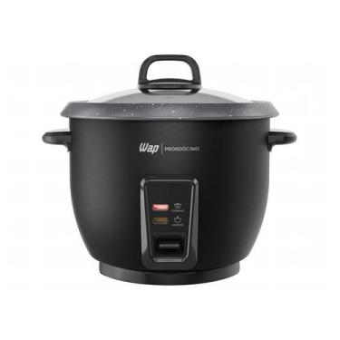 Imagem de Panela Elétrica de Arroz WAP WRC1000 5 Xícaras 400W 220V, Preto e Cinz