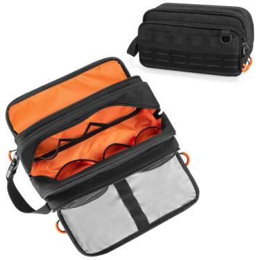 Imagem de Bolsa de viagem tática de higiene pessoal Prokva Masculina preta
