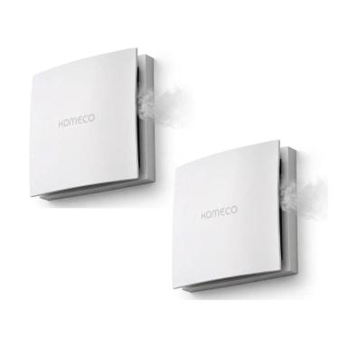 Imagem de Kit 2 Exaustor de Ar para Banheiro KOEA 150mm Bivolt Automatico Motor EC Komeco