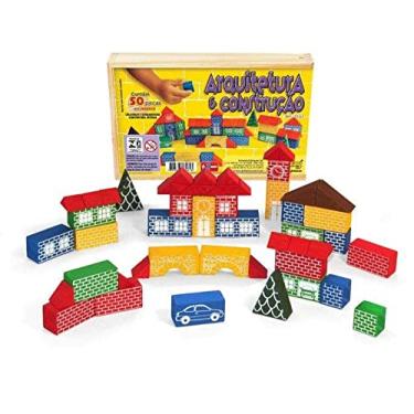Imagem de Brinquedo Arquitetura E Construção 50 Peças - JOTTPLAY