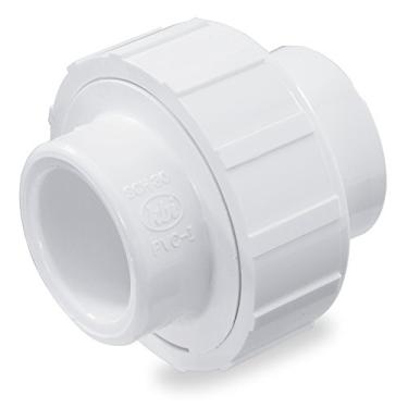 Imagem de NDS WU-1000-S 2,5 cm PVC Schedule 40 Union, branco