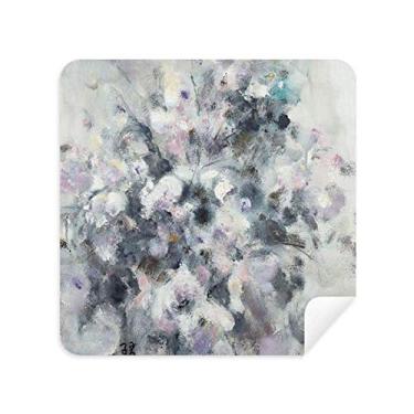 Imagem de Pano de limpeza para pintura a óleo de inverno pano de limpeza de tela de telefone tecido de camurça 2 peças