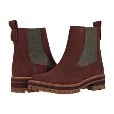 Imagem de Timberland Courmayeur Valley Chelsea Burgundy Nubuck 6.5 B (M)