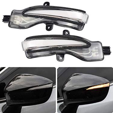 Imagem de Indicador de pisca-pisca lateral dinâmico de luz LED para Mazda CX-3 CX3 2016-2018 CX-4 CX-5 CX5 2016 2016,5 (cristal)