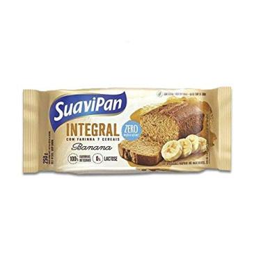 Imagem de Bolo Suavipan Integral De Banana Zero Açúcar, Zero Lactose 250g