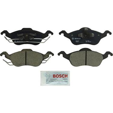 Imagem de BOSCH BC816 QuietCast Conjunto de pastilhas de freio a disco de cerâmica premium - Compatível com Ford Focus selecionado; FRENTE