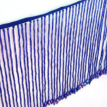 Imagem de 1 jarda 90cm Cristal Borla Renda Aparas Fitas Tubo Frisado Tecido de Renda Cortina de Costura DIY Saia Vestido de Noiva Materiais Feitos à Mão, 04