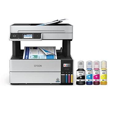 Imagem de Epson EcoTank Pro ET-5170 Impressora Supertank sem fio multifuncional colorida com scanner, copiadora, alimentador de documentos automáticos Fax Plus