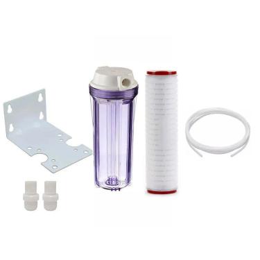 Imagem de Carcaça Transparente 10 Refil Plissado Absoluto 0,22 Micra