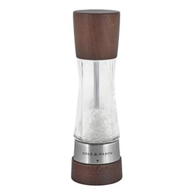 Imagem de Cole & Mason Gourmet Precision Derwent Moedor de sal de madeira florestal, médio