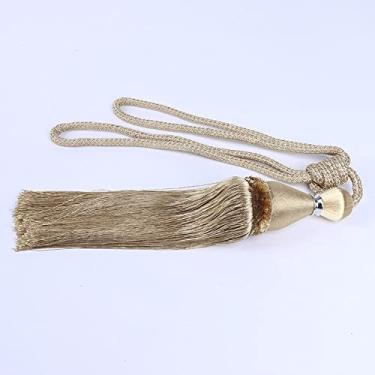 Imagem de Suportes de cortina China vento correia de cortina de poliéster pendurado orelha bola cortina de ligação acessórios de corda, T3,2 PCS