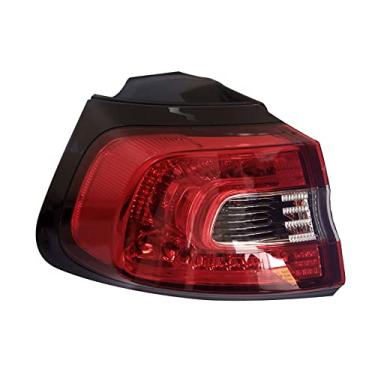 Imagem de JESYMBX Para Jeep Cherokee 2014-2018 Lâmpada traseira de freio traseiro Lâmpada de neblina externa esquerda motorista Sider