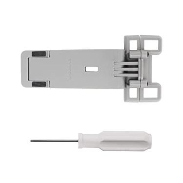 Imagem de TECKEEN Suporte de placa de corda dobrável ABS portátil para substituição do suporte do tablet para acessórios de controle remoto DJI Mini 3 Pro RC-N1