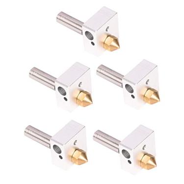 Imagem de LUGU 5pcs Hotend Extruser Kit 0.4mm Latão Bico Aquecedor Bloco M6 Garganta pa 1.75mm Filamento X5SA / X5SAPRO / X5SA-400 / X5SA-400PRO / X5SA-500 / X5SA-500PRO / XY-2PRO Impresso 3D