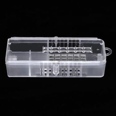 Imagem de 10 pçs Bee Queen Gaiolas Kit Copos para Criação de Apicultura Clipes para Coletor Caixa Armadilha Ferramenta de Apicultura para Equipamentos de Apicultores Ferramentas de Plástico Transparente