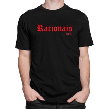 Imagem de Camiseta Camisa Racionais Mcs Rap Hip Hop Música Masculina - Dking Cre