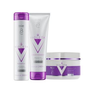 Imagem de Biocale - Kit Violeta Matizador Shampoo + Condicionador + Má - Biocale